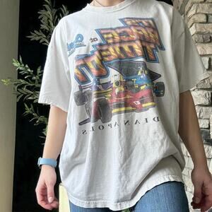 2007 indianapolis 500 white cotton graphic tshirt